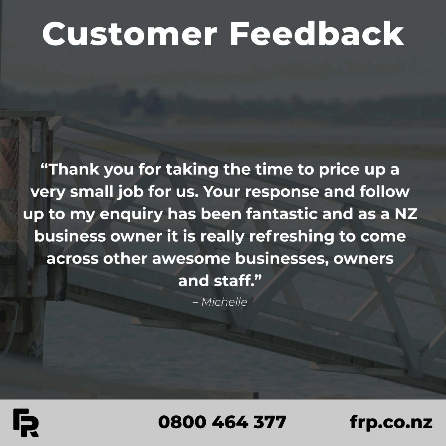 We are proudly committed to exceptional customer care.

#frp #frpproducts #nzarchitects #nzconstruction #industrial #commercial #marine #civil #councils #engineers