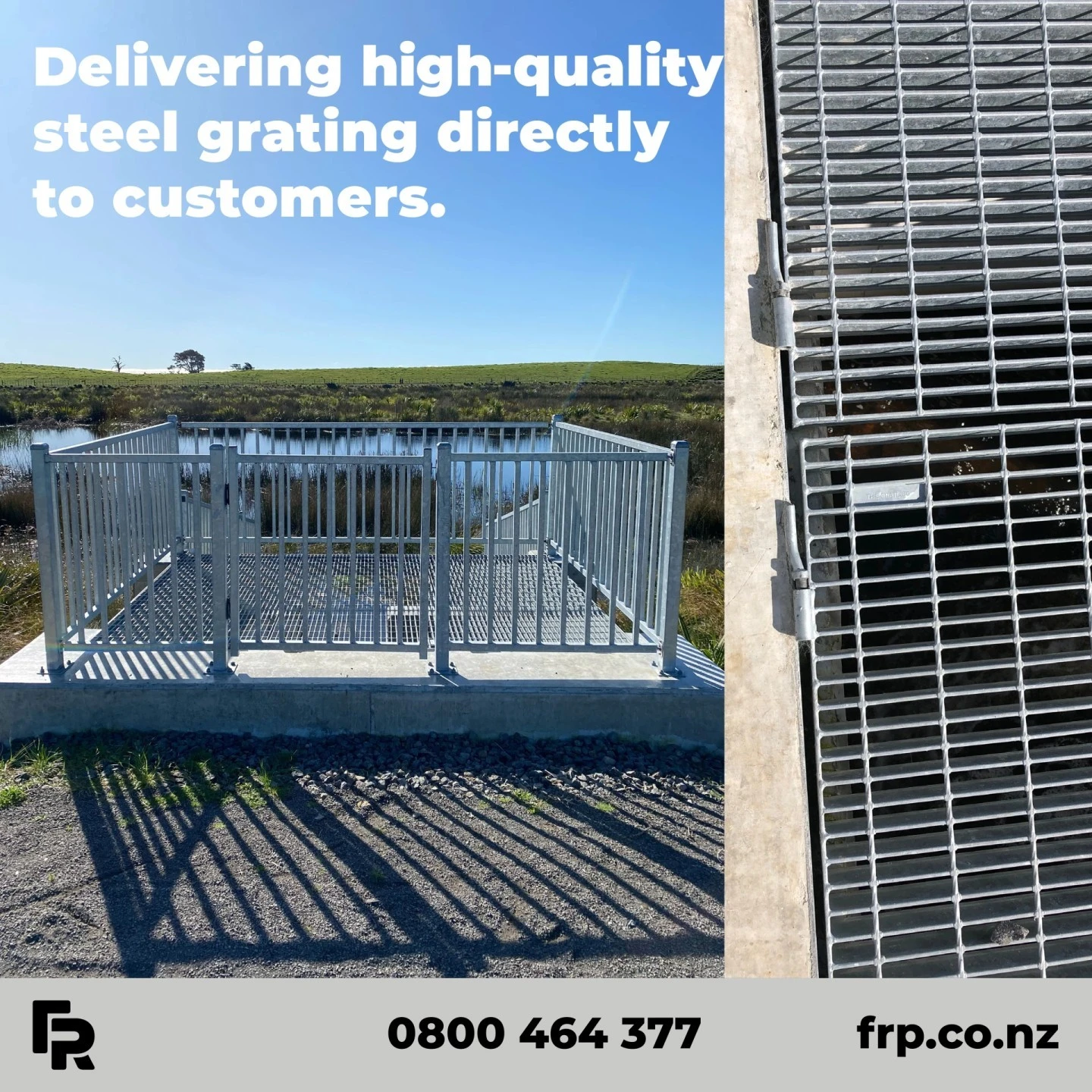 Enquire today; we have product in stock.

#frp #frpproducts #steel #steelgrating #industrial #commercial #nzarchitects #engineers #engineering