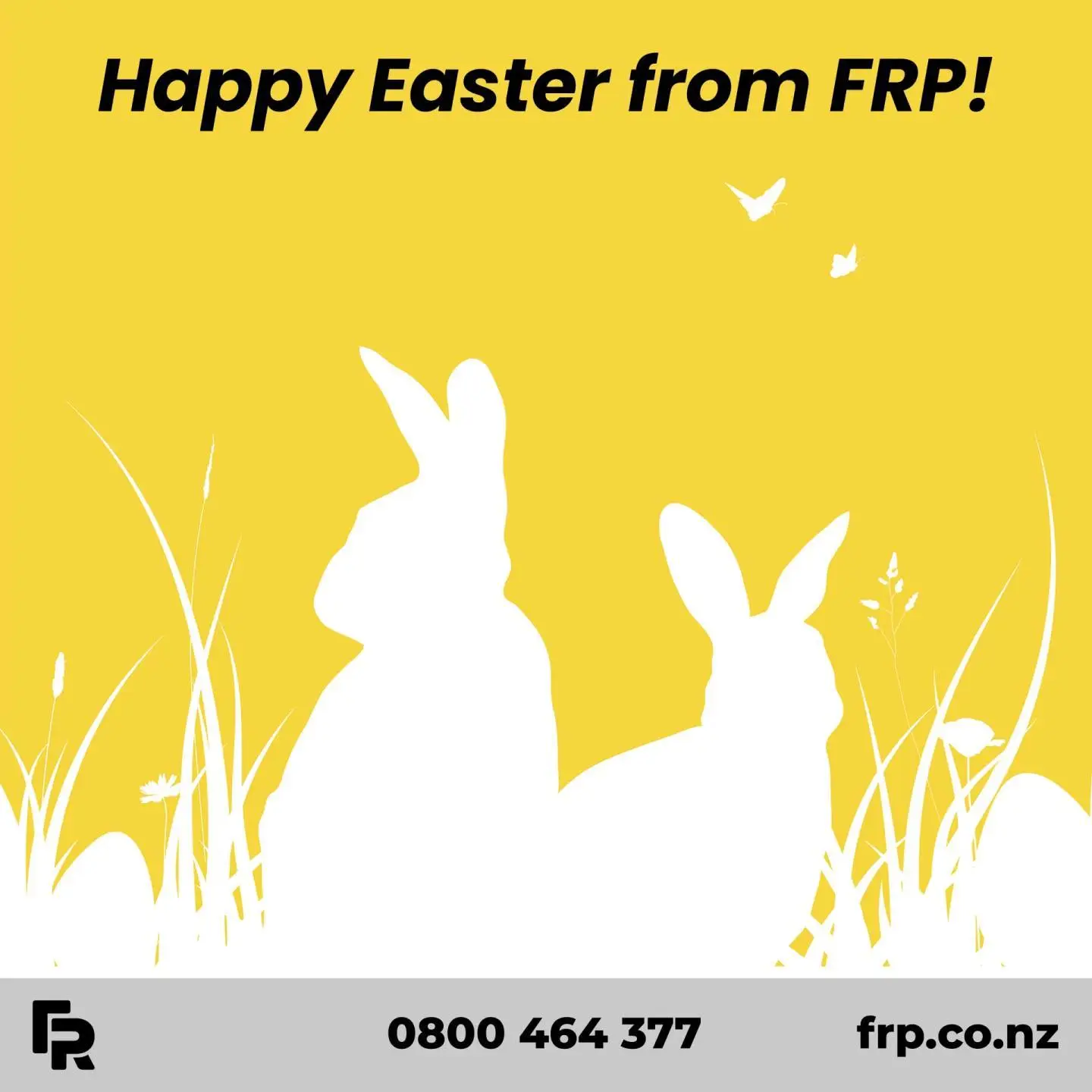 We will be back in the office on Tuesday the 2nd of April. From the team at FRP, enjoy the Easter break!

#frp #frpproducts #happyeaster #easterholidays