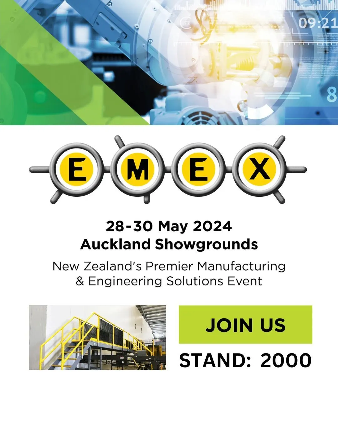 Will we see you at EMEX next week?

#emex #emex2024 #frp #frpproducts #engineers #engineering #industrial #manufacturing