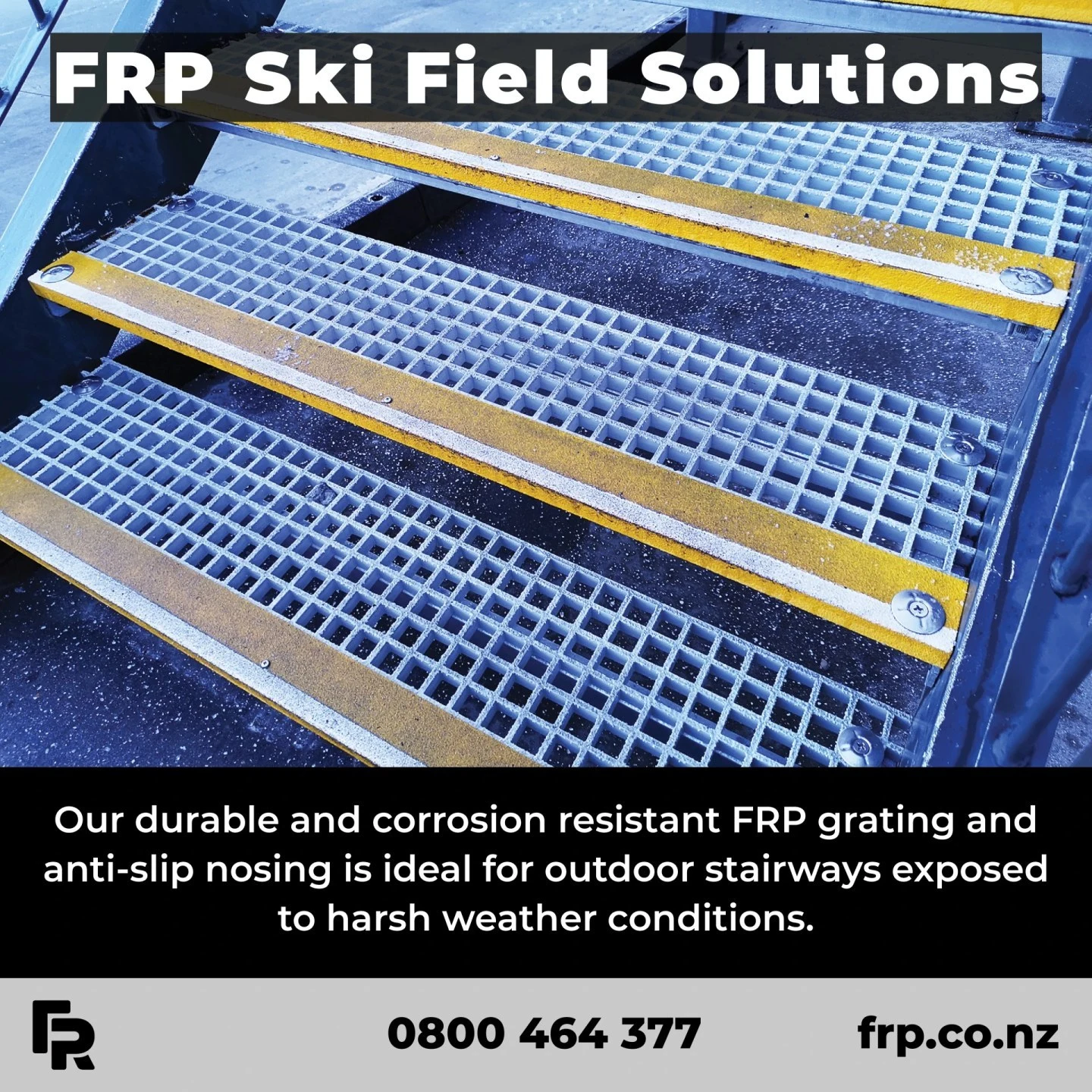 Got a question? Enquire today!

#frp #frpproducts #commercial #stairways #skifield #outdoorspaces #walkways #publicspaces #nzarchitects