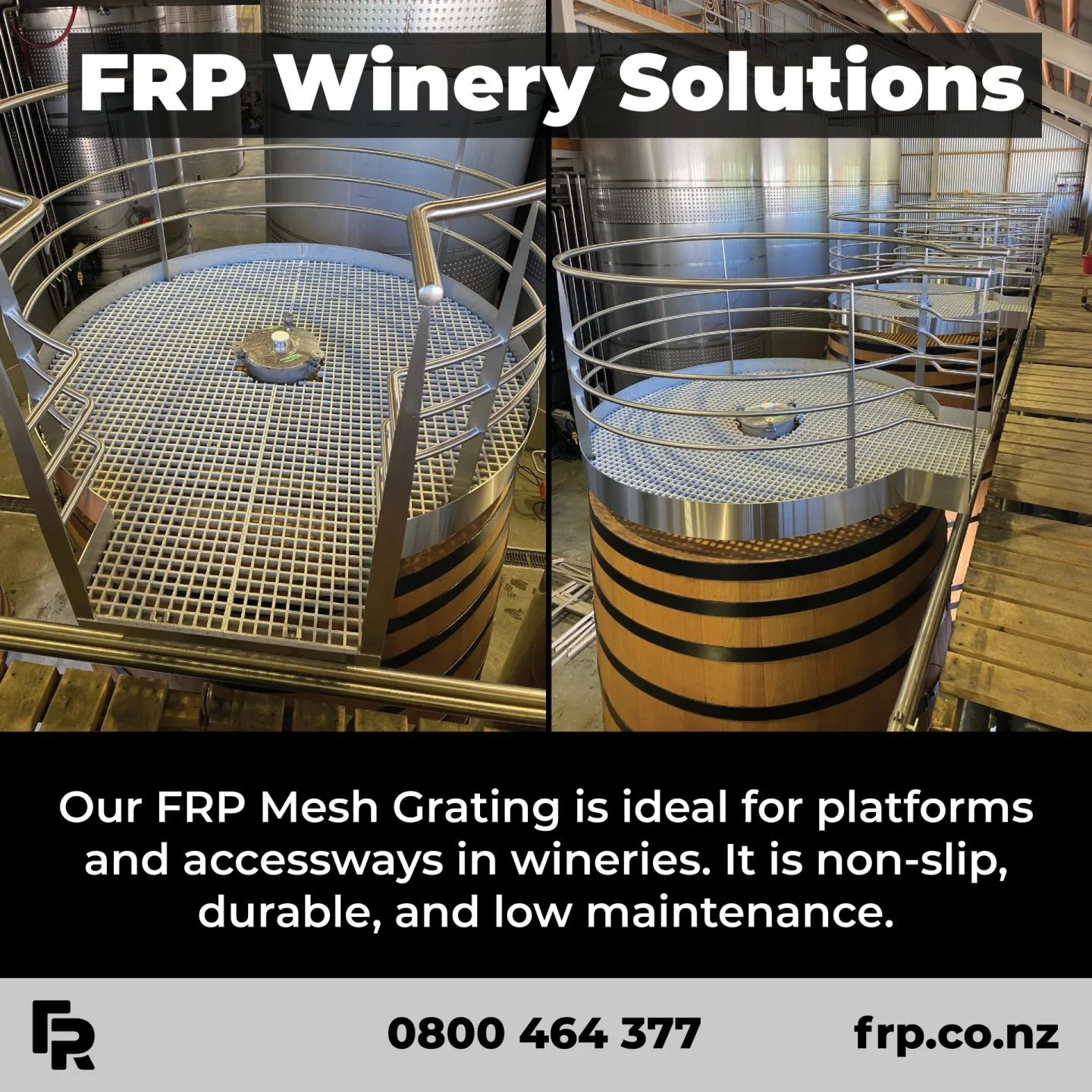 Enquire today!

#frp #frpproducts #winery #winegrowing #winemaker #commercial #nzarchitects