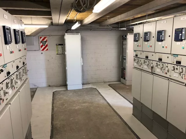 FRP cover top install port substation