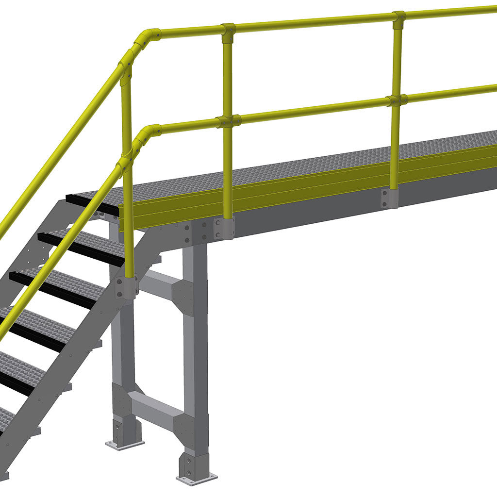 Modular Handrail System - FRP Products NZ