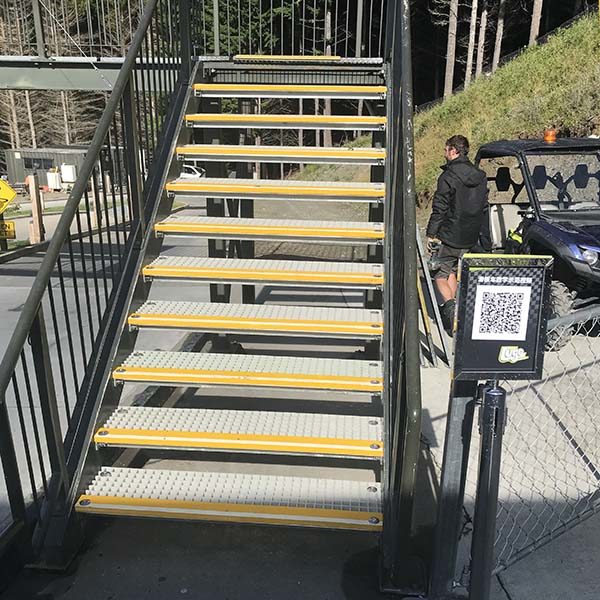 FRP Stair Treads Skyline Commercial Applications