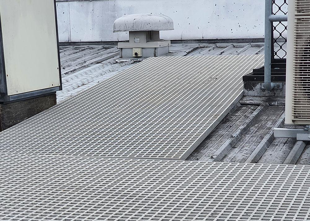 frp roof top grating