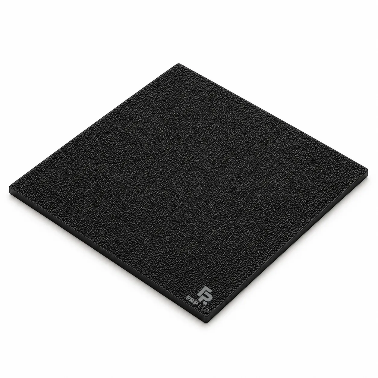 FRP flat sheet black render.