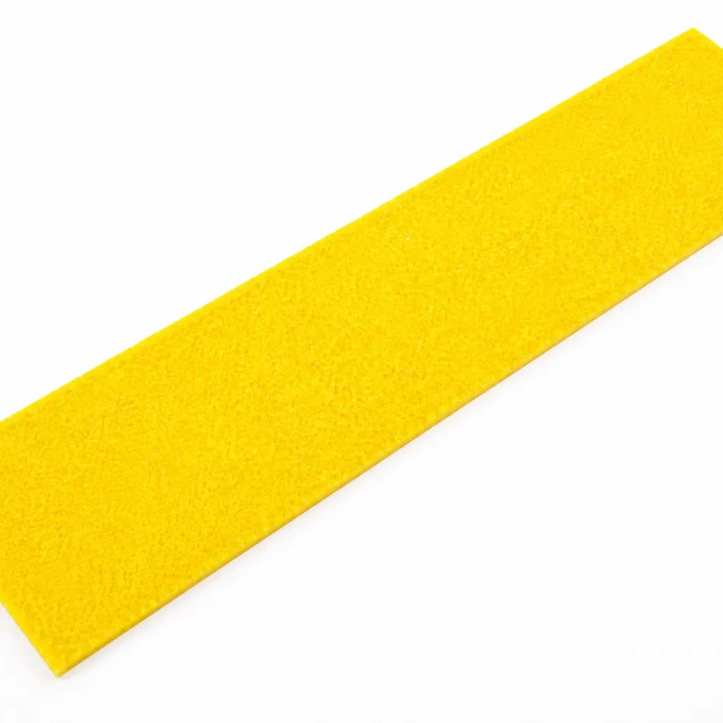 FRP anti-slip strip yellow.